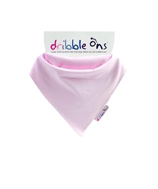 Dribble Ons Bib - Baby Pink