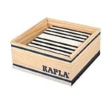 Kapla 42 Piece Block Set  With Art Book in Black And White