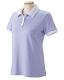 Devon & Jones DP310W Ladies' Short Sleeve Cotton/Lycra Stretch Jersey Tennis Polo Shirt