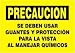 PRECAUCION