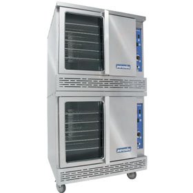 Commercial Electric Convection Ovens - Imperial - Bakery Depth - Double Deck - 38 In Wide - 208 Volts - ICVDE-2-208