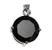 Round Black Onyx Stone Pendant