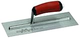 MARSHALLTOWN The Premier Line MXS1D 11-Inch by 4-1/2-Inch Finishing Trowel with Curved DuraSoft Hand