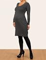 Motherhood Maternity: Long Sleeve Babydoll Maternity Sweater Dress