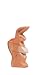 Holztiger Osterhase mit Rucksack