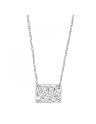 MMA Silver - 16 inch + 2 inch Necklace with Hope Pendant