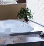 Jacuzzi BG55958 Capella Comfort Bath, Almond