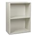 Way Basics Rectangle Plus Eco-Friendly Modern 2-Shelf Storage Unit, White