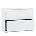 HON COMPANY 500 Series Two-Drawer Lateral File, 36w x28-3/8h x19-1/4d, Light Gray