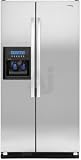 Review Whirlpool  / Whirlpool Gold GC5SHAXVS 24.5 cu. ft. Counter-Depth Side-by-Side Refrigerator with 3 Adjustable SpillGuard Shelves, In-Door-Ice Ice Dispensing System, In-Door-Air Door Cooling System and Clear Crispers: Stainless Steel
