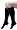 STEVE MADDEN Slouch Cuff Knee High Cotton Womens Socks Black