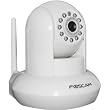 Foscam FI8910W Wireless Wired Pan and Tilt IP Network Camera with IR-Cut Filter for True Color Images - 8 Meter Night Vision and 3.6mm Lens (67 deg; Viewing Angle) - White NEWEST MODEL