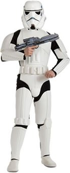 Childrens Toyshop  Toys : Star Wars(TM) Storm Trooper(TM) Deluxe Fancy Dress Costume (adult size) - XL