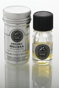 Organic Melissa Essential Oil - Lemon Balm (Melissa officinalis) (10 litres (£1345.00/litre)) by NHR Organic Oils
