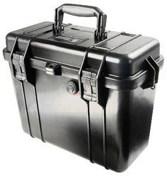 1430 Top Loader Case with foam - Black