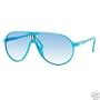 CARRERA CHAMPION CHAMPION/P/S V PNY PNYST TURQUOISE WHITE PLASTIC AZURE GRADIENT LENS SUNGLASSES SHADES