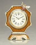 Jay Strongwater Dumont Bee Clock - Amber