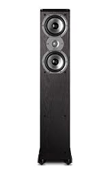 Polk Audio TSi300 Floorstanding Speaker (Single, Black)