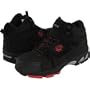 Converse C1765 Men's Athletic Sport Mid Hi Hiker Composite Toe Black w/Red Trim 9.5 M