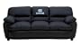 Sports Fan Products 2500-UNC University of North Carolina Leather TeamSeats Sofa