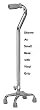 `Quad Cane-Small Base w/Vinyl Grip `Quad Cane-Small Base w/Vinyl Grip