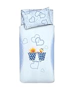 Anne Geddes Juego De Funda Nórdica Daisy Pot (Cielo)