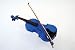 Crescent 4/4 Full Size Violin with Case - Metallic Blue Color - Complete Set