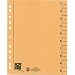 5 Star 914727 Trennbl�tter vollfarbig 30x24 cm, RC Karton 230 g/qm Inh.100, gelb