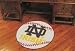 Notre Dame Script Baseball 29 Round Floor Mat (Rug) - Notre Dame Fighting Irish