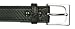 BlackHawk 410336CBK Stealth Pistol Belt, CF Black, Brushed Nickle, Sz. 36