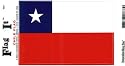 Chile Heavy Duty Vinyl Bumper Sticker (3 x 5 Inches)