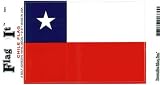 Chile Heavy Duty Vinyl Bumper Sticker (3 x 5 Inches)