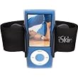 iSkin Duo-Band Armband Case for iPod nano 5G (Black/Clear)