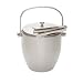 Barcraft Stainless Steel Ice Bucket with Lid & Tongs- gift boxed