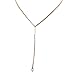 Meily(TM) Women Bohemia Simple Little Triangular Tassels Chian Bar Alloy Necklace