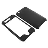 iPhone 3G ONLY Rubberized Hard Plastic Case Cover Black