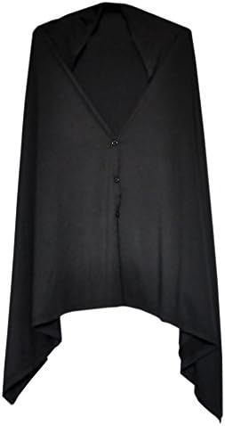 GreatGiving(TM) All-in-one Soft Infinity Nursing Cover Scarf Breastfeeding Cover (black long)