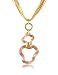 Antica Murrina Aya - Aventurine and Murano Glass Drop Necklace Amber