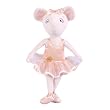 Madame Alexander, Angelina Ballerina Cloth Doll, Angelina Ballerina Collection, Play Alexander Collection - 18"