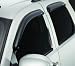 Auto VentShade In-Channel Side Window Vent Visors Deflectors4 Piece - SmokeHondaFit2007 to 20084-Door