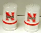 Nebraska Cornhuskers Ceramic Salt & Pepper Shakers **