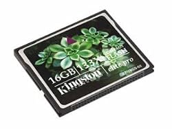 Kingston Elite Pro 16 GB 133x CompactFlash Memory Card CF/16GB-S2