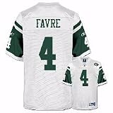 Brett Favre New York Jets #4 Premier Reebok NFL Football Jersey (White)