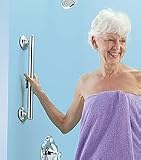 Moen Home Care Secure Mount 24 Grab Bar with Grips (Brushed Nickel)
