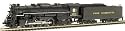 Walthers Proto - Heritage 2-8-4 PM #1235 - N Scale