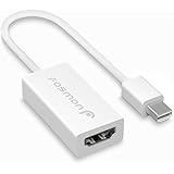 Fosmon HD1824 Mini DisplayPort (Thunderbolt) to HDMI Male to Female Adapter, White