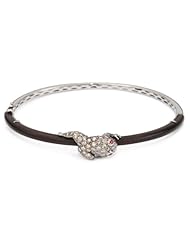 Borgioni Frog Ebony Wood Bangle Bracelet