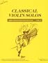 Classical Solos for Electrical Guitar: Book/Cassette