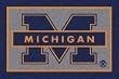 Michigan Wolverines 22" x 33" Team Door Mat Michigan Wolverines 22" x 33" Team Door Mat