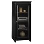 Stanford Audio Cabinet - Antique Black/ Hansen Cherry